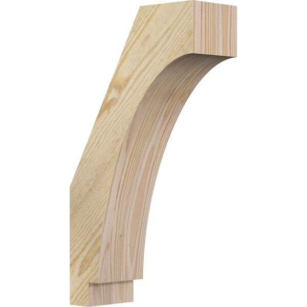 Ekena Millwork 4"W x 10"D x 18"H Imperial Rough Sawn Knee Brace, Douglas Fir BRC04X10X18IMP00RDF - main